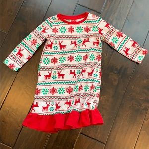 Christmas pajama dress